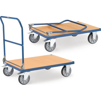 Pltformwagen Ladeflächen L1000xB700mm STA brillantblau Trgf.600kg-Beschreibung lesen