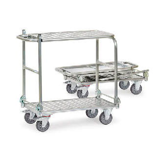 Mesa de transporte plegable 1180 -aluminio--Leer más