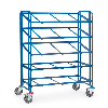 Carrello per cassette Euro 1383 - telaio aperto