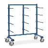 Carrello portapacchi pesante con telaio in acciaio