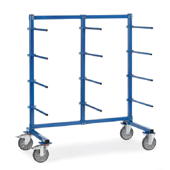 Carrello portapacchi pesante con telaio in acciaio-Leggi tutto