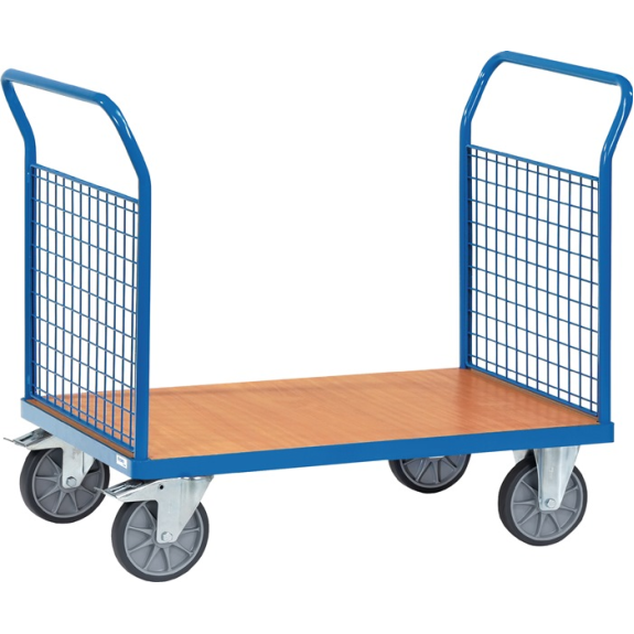 Doppelstirnwandwagen Ladefl.-L1000xB700mm 2 Stirnwände Drahtgitter Doppelstirnwandwagen Ladefl.-L1000xB700mm 2 Stirnwände Drahtgitter-Beschreibung lesen