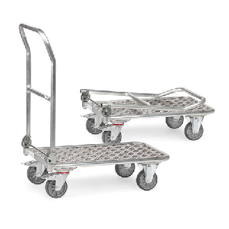 Chariot en tube aluminium pliable 1133-Lire la description