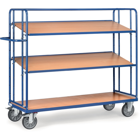 Etagenwagen L1830xB620xH1560mm Gesamt-Trgf.500kg 3 Etagen Etagenwagen L1830xB620xH1560mm Gesamt-Trgf.500kg 3 Etagen-Beschreibung lesen