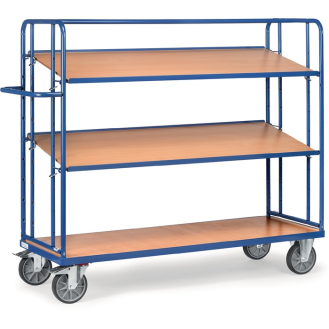 Etagenwagen L1830xB620xH1560mm Gesamt-Trgf.500kg 3 Etagen-Beschreibung lesen