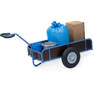 Carro de mano con caja 4108L - ruedas Ø400mm-Leer más