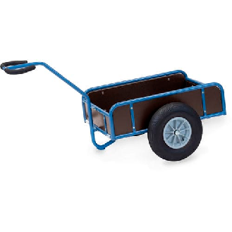 Carrello a mano con scatola 4108L - ruote Ø400mm-Leggi tutto