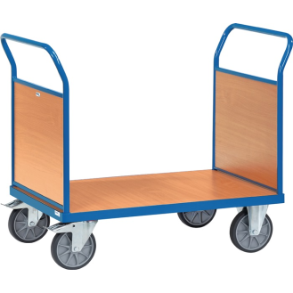 Doppelstirnwandwagen Ladefl.-L1200xB800mm 2 Stirnwände Holzwerkstoff-Beschreibung lesen