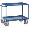 Tischwagen 4822 2 Stahlbl.L1000xB700mm 2 Wannen,700x1000mm brillantblau