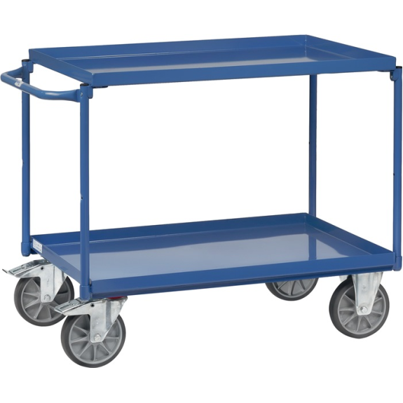 Tischwagen 4822 2 Stahlbl.L1000xB700mm 2 Wannen,700x1000mm brillantblau Tischwagen 4822 2 Stahlbl.L1000xB700mm 2 Wannen,700x1000mm brillantblau-Beschreibung lesen