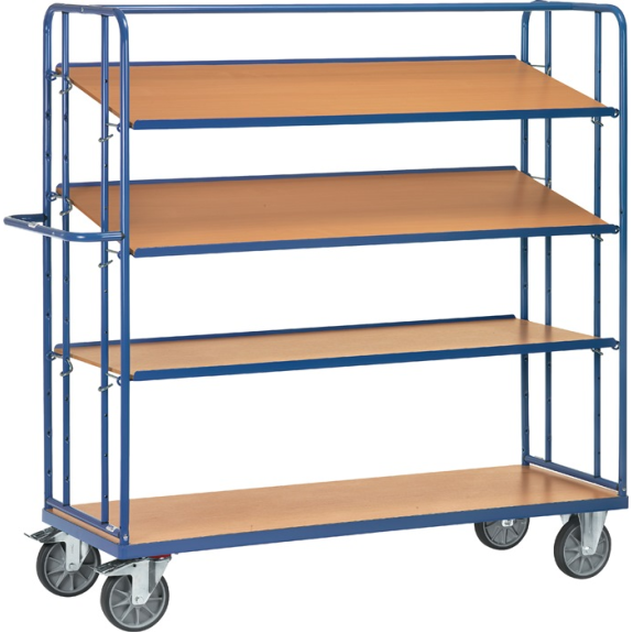 Etagenwagen L1830xB620xH1800mm Gesamt-Trgf.500kg 4 Etagen Etagenwagen L1830xB620xH1800mm Gesamt-Trgf.500kg 4 Etagen-Beschreibung lesen