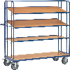 Etagenwagen L1830xB620xH1800mm Gesamt-Trgf.500kg 4 Etagen