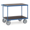 Tischwagen 2 Ladeflächen L1000xB700mm brillantblau Trgf.600kg