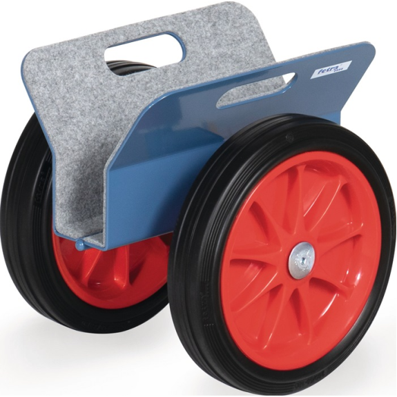 Pltenroller Außen-L300xB284xH305mm m.Klemmbacken Bereifung VG Trgf.250kg-Beschreibung lesen