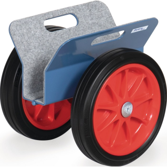 Pltenroller Außen-L300xB284xH305mm m.Klemmbacken Bereifung VG Trgf.250kg-Beschreibung lesen