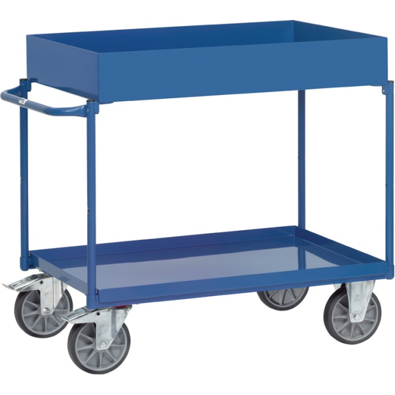 Tischwagen Bügel waager 2 Stahlblechwan L1000xB700mm Tischwagen Bügel waager 2 Stahlblechwan L1000xB700mm-Beschreibung lesen