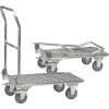 Pltformwagen Ladeflächen L900xB600mm Alu.Trgf.200kg
