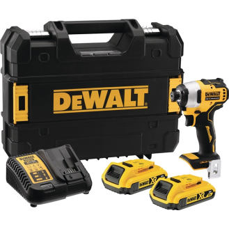 Akkuschlagschrauber DCF 809 D2T 18 V 2 Ah 6,m (1/4Zoll) i6-KT.190 Nm-Beschreibung lesen