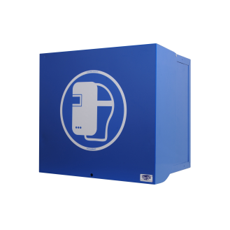 Boîte de rangement EBOX en acier avec prise électrique intégrée, taille L-Lire la description