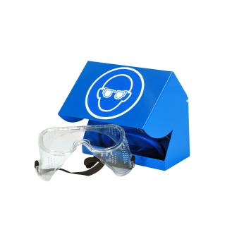 Boîte de rangement BOX acier pour lunettes et masques lunettes, taille S-Lire la description
