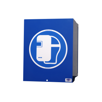Boîte de rangement EBOX en acier pour EPI sur batterie, taille S-Lire la description