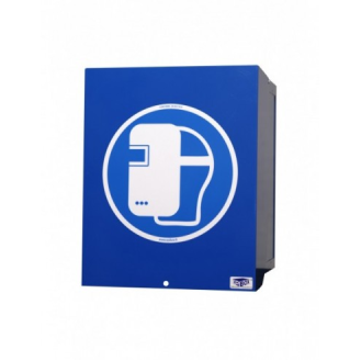 Boîte de rangement EBOX en acier pour EPI sur batterie, taille S-Lire la description