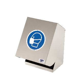 Boîte de rangement BOX-IN, taille L, pour écran facial et protection respiratoire.-Lire la description