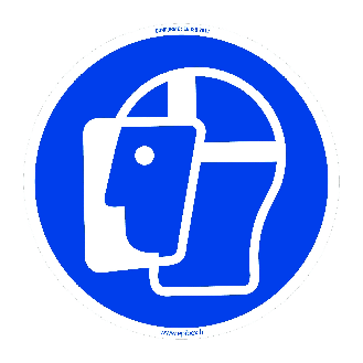Pictogramme adhésif Ecran Ø220 mm-Lire la description