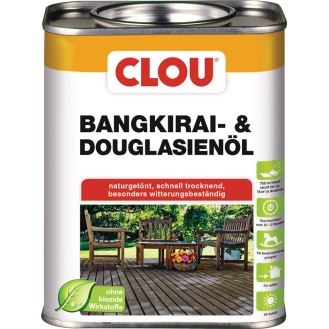 Bangkirai-/Douglasienöl nurgetönt 0,75l Dose-Beschreibung lesen