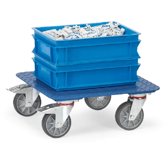 Carro para transporte de cajas 1167-chapa estriada-Leer más