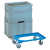Kistenroller Trgf.250kg PA-Bereifung L605xB405mm ABS-Ku.blau Kistenroller Trgf.250kg PA-Bereifung L605xB405mm ABS-Ku.blau