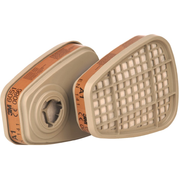 Gasfilter 6051 EN143:2000 A1 f.Ser.6000-Beschreibung lesen