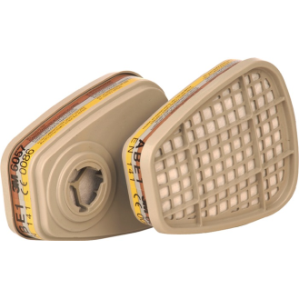 Kombinionsfilter 6057 A1 B1 E1 EN143:2000 f.Ser.6200+6800+7502 Ser.6000-Beschreibung lesen