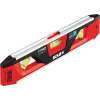 Torpedowasserwaage T PRO 23cm Aluminium/ABS Ku.rot/schwarz 1 mm/m 1 mm/m