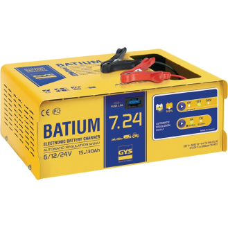 Bterieladegerät BIUM 7-24 6/12/24 V effektiv:11/arithmetisch:3-7 A-Beschreibung lesen