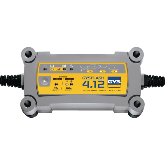 Batterieladegerät 12 V 0,8-4,0 A-Beschreibung lesen