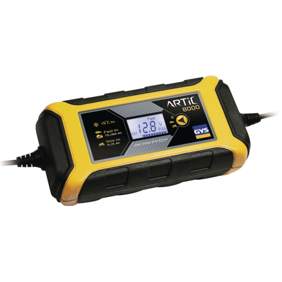 Bterieladegerät ARTIC 8000 12 V 2/8 A-Beschreibung lesen