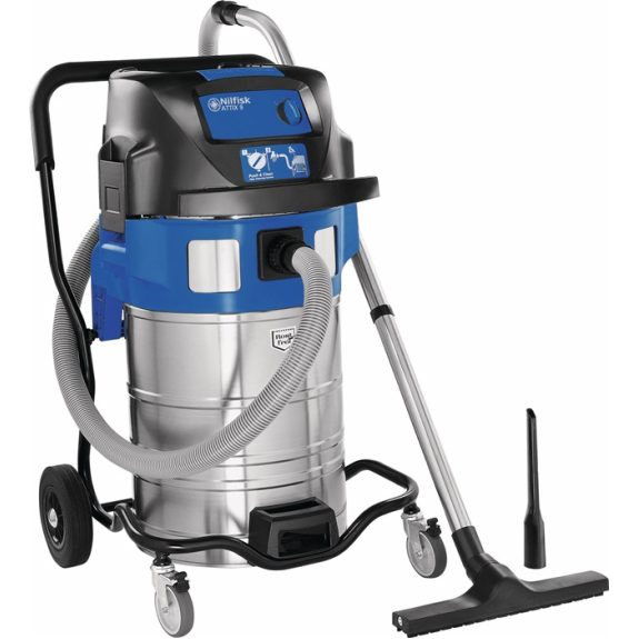Nass- u. Trockensauger TIX 961-01 2x1500 W 2x3600 l/min 250 mbar 70 l-Beschreibung lesen