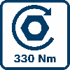 Akkuschlagschrauber GDS 18V-330 HC Prof.18 V 12,5mm (1/2) A4-kt.330 Nm