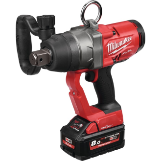 Akkuschlagschrauber M18 ONEFHIWF1-802X 18 V 8 Ah 25,4mm (1Zoll) A4-kt.2400 Nm-Beschreibung lesen