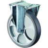 Bockrolle D.80mm Trgf.100kg thermopl.Ku.Plte L104xB80mm