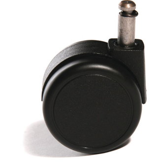 Rl.f.weiche BD D.55mm f.Bürodrehstuhl Stift-L.25mm Stift-D.10mm 5 St/Btl.-Beschreibung lesen