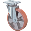 Lenkrolle D.100mm Trgf.200kg m.Plte Guß-PUR