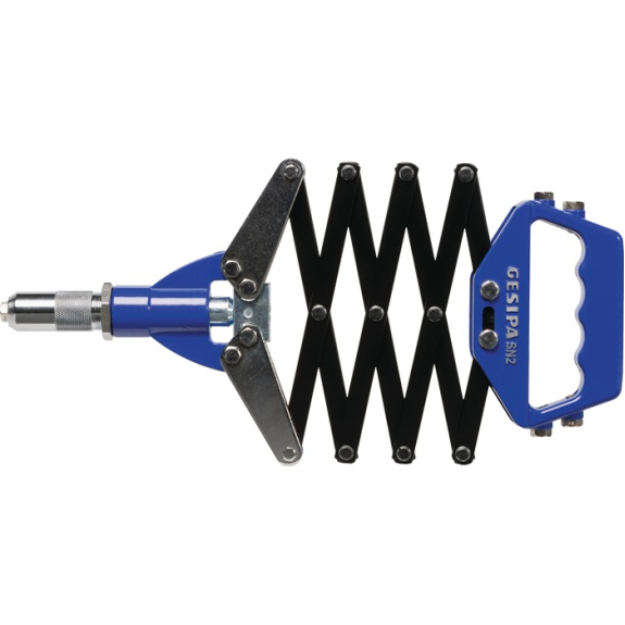 Scherenblindnietsetzgerät SN 2 L.geschlossen:310,offen:810mm Arbeitsber.3-6,4mm Scherenblindnietsetzgerät SN 2 L.geschlossen:310,offen:810mm Arbeitsber.3-6,4mm-Beschreibung lesen