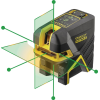 Kreuzlinienlaser Li-Ion grün mit Empfänger 50m