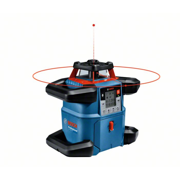 Rotionslaser GRL 600 CHV Prof.600m 630-650 nm ±5Grad-Beschreibung lesen