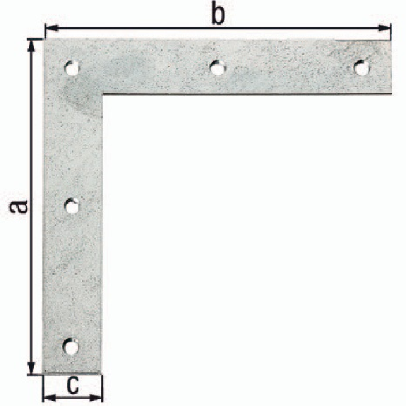 Eckwinkel L.200x200mm B.30mm STA sendzimirverzinkt-Beschreibung lesen
