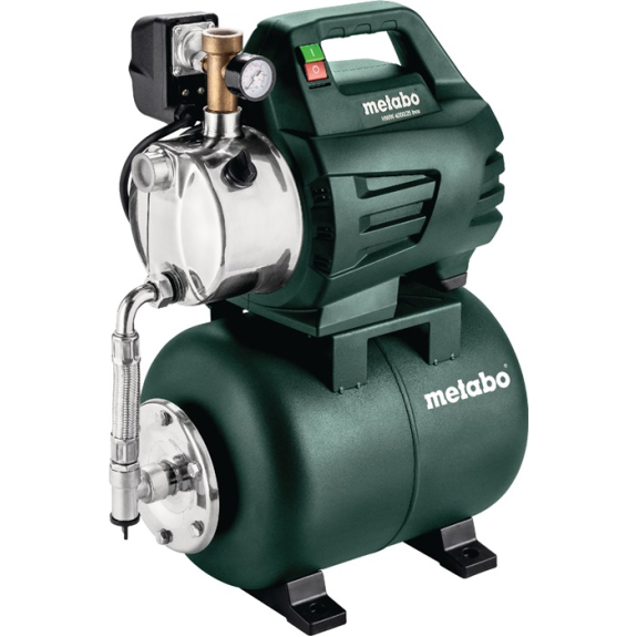 Hauswasserwerk HWW 4000/25 Inox 4000 l/h 45m 8m 1100 W STA 24l-Beschreibung lesen