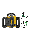 Motorisierter Rotationslaser 600m mit GREENBEAM-Technologie