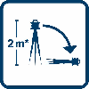 Professioneller Rotationslaser 650m 500-540 nm